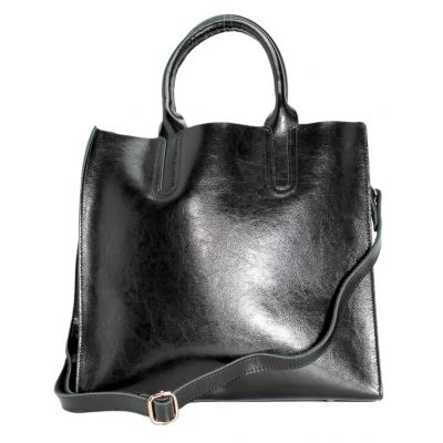 POLINA & EITEROU ШКІРАНА КЛАСИЧНА СУМКА FLA