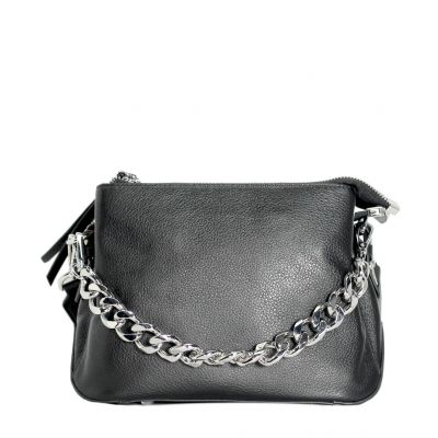 POLINA & EITEROU ШКІРЯНИЙ КРОСБОДІ ТРИ ВІДДІЛИ