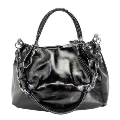 POLLINA & EITEROU ШКІРЯНА КЛАСИЧНА СУМКА OIL NEW