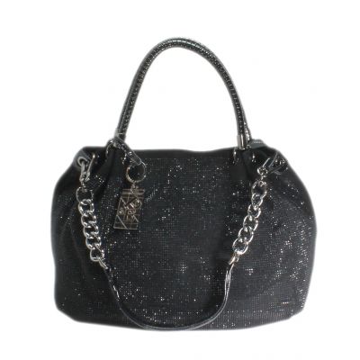 POLLINA & EITEROU замшева з чорними стразами